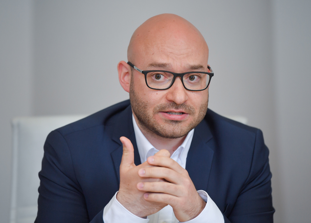 Der Oberbürgermeister von Frankfurt/Oder Rene Wilke 