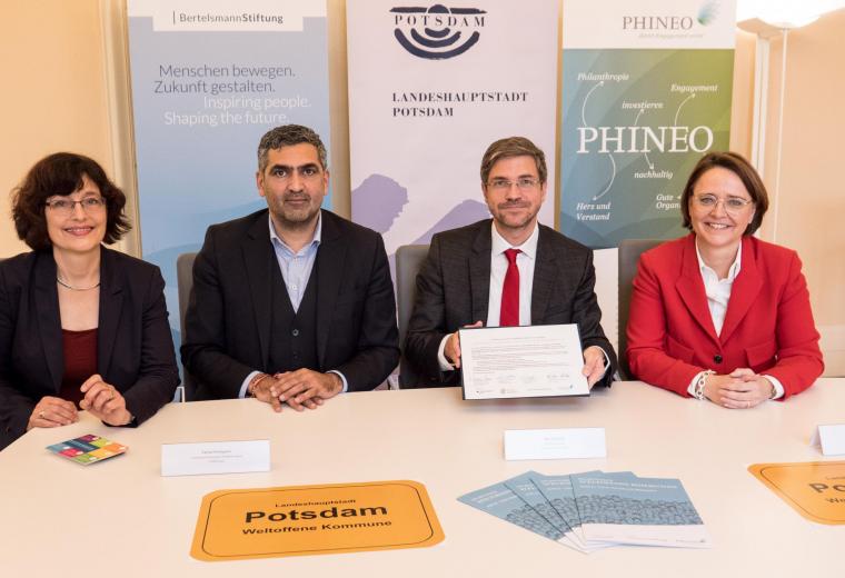Modellprojekt für mehr Integration gestartet.