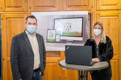 Präsentation der App "Mein Beitrag"