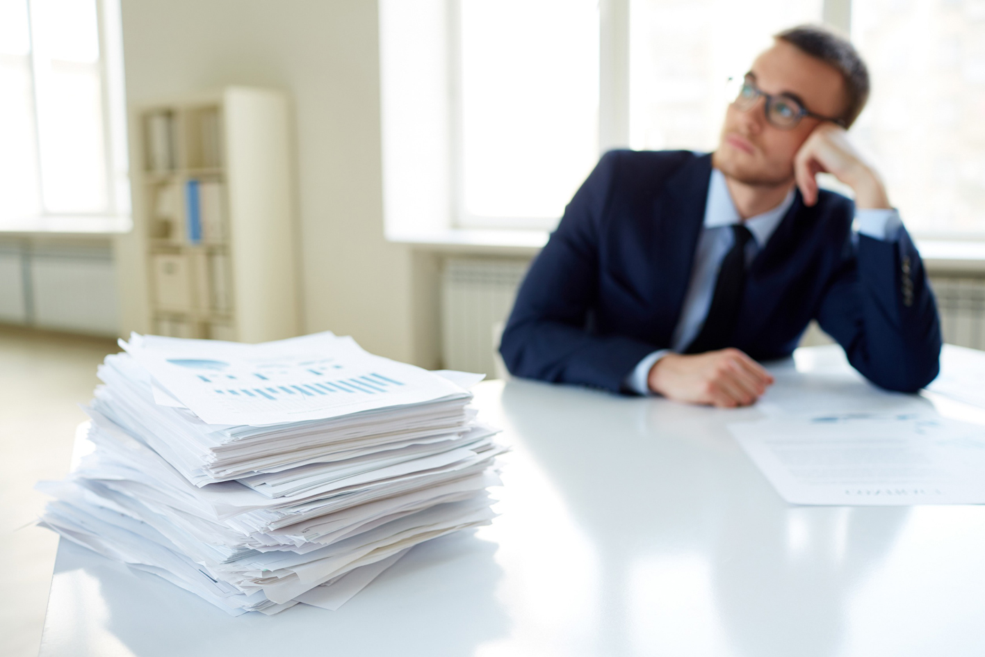 Ein Projekt gleich viele Ordner: Bürokratieabbau ist eine Forderung