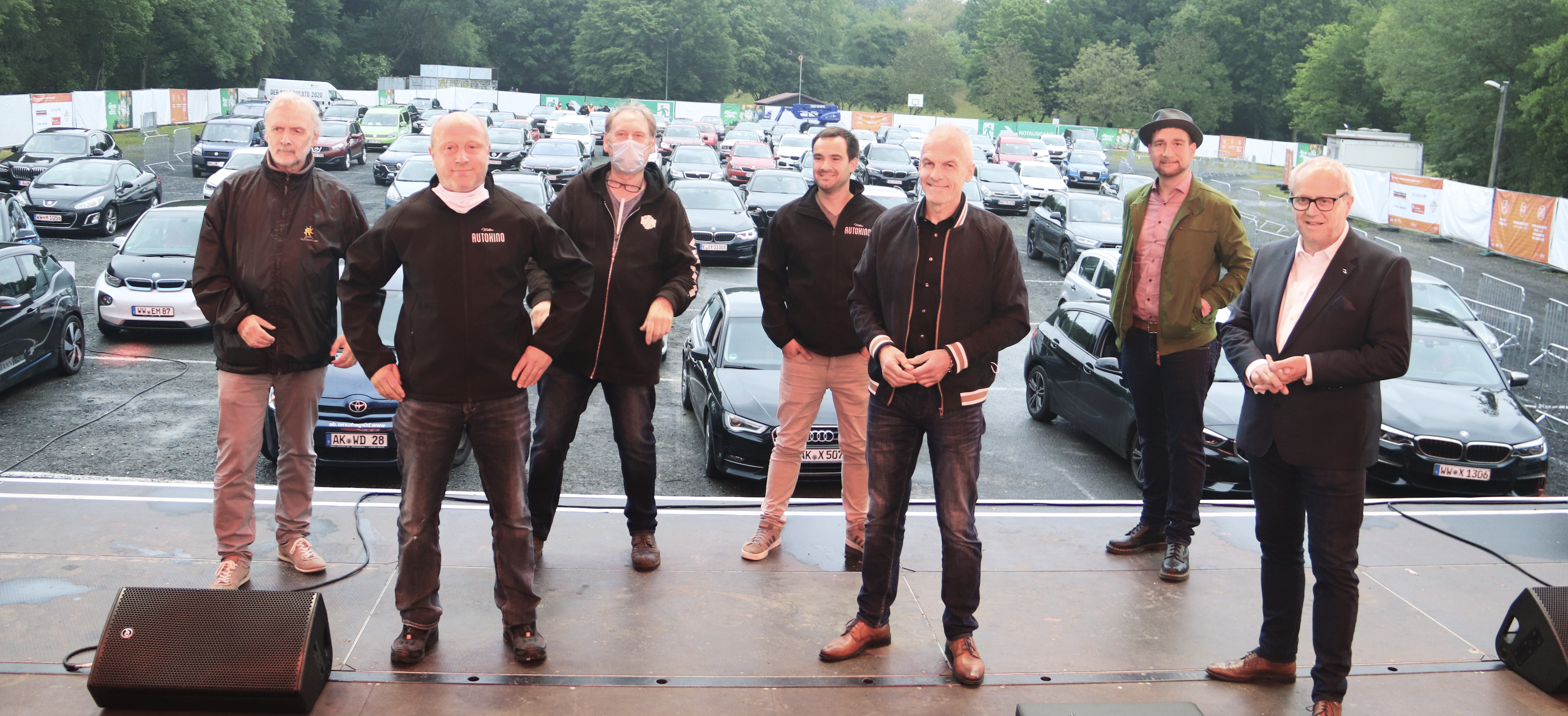 Die Verantwortlichen des Autokino-Projekts in Altenkirchen sind mit der Resonanz hochzufrieden