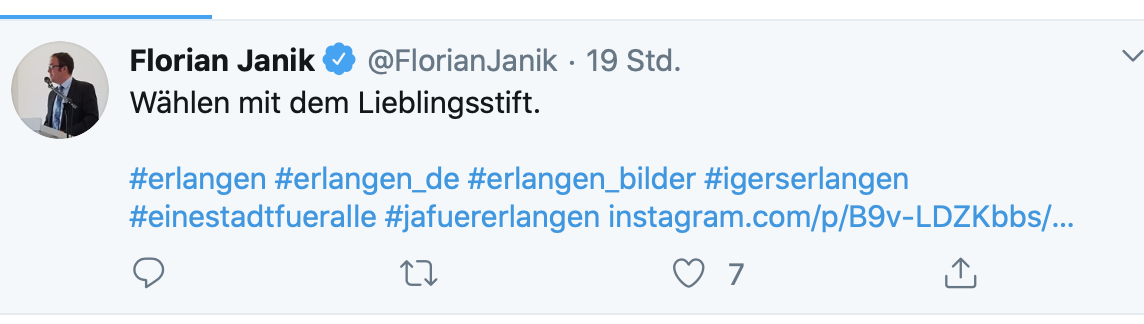 Kommunalwahlen Janik
