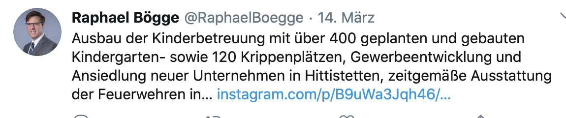 Kommunalwahlen Bögge