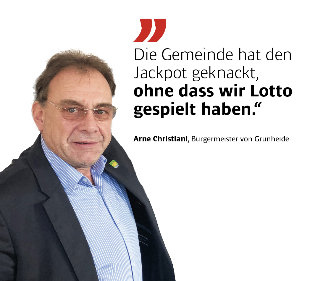 Tesla Bürgermeister Arne Christiani 
