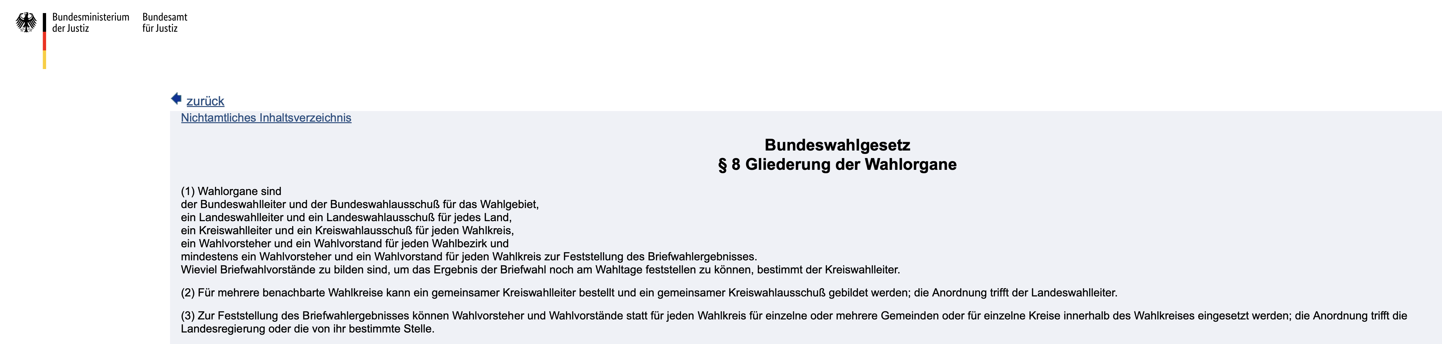 gesetz