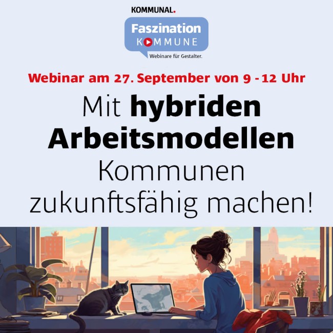 Webinar zum Thema Flächen sparen