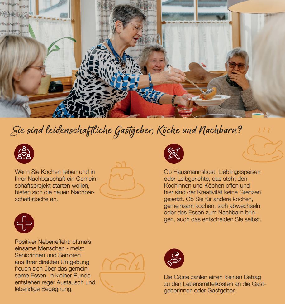 Flyer Gastgebersuche