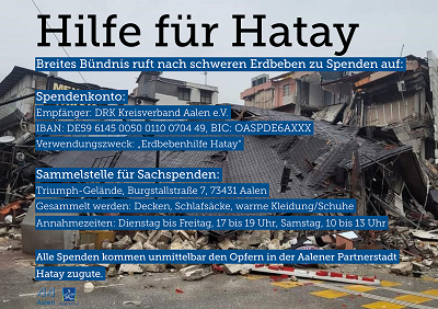 Spendenaufruf