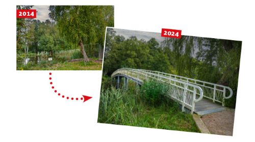 Gadebusch Brücke vorher nachher