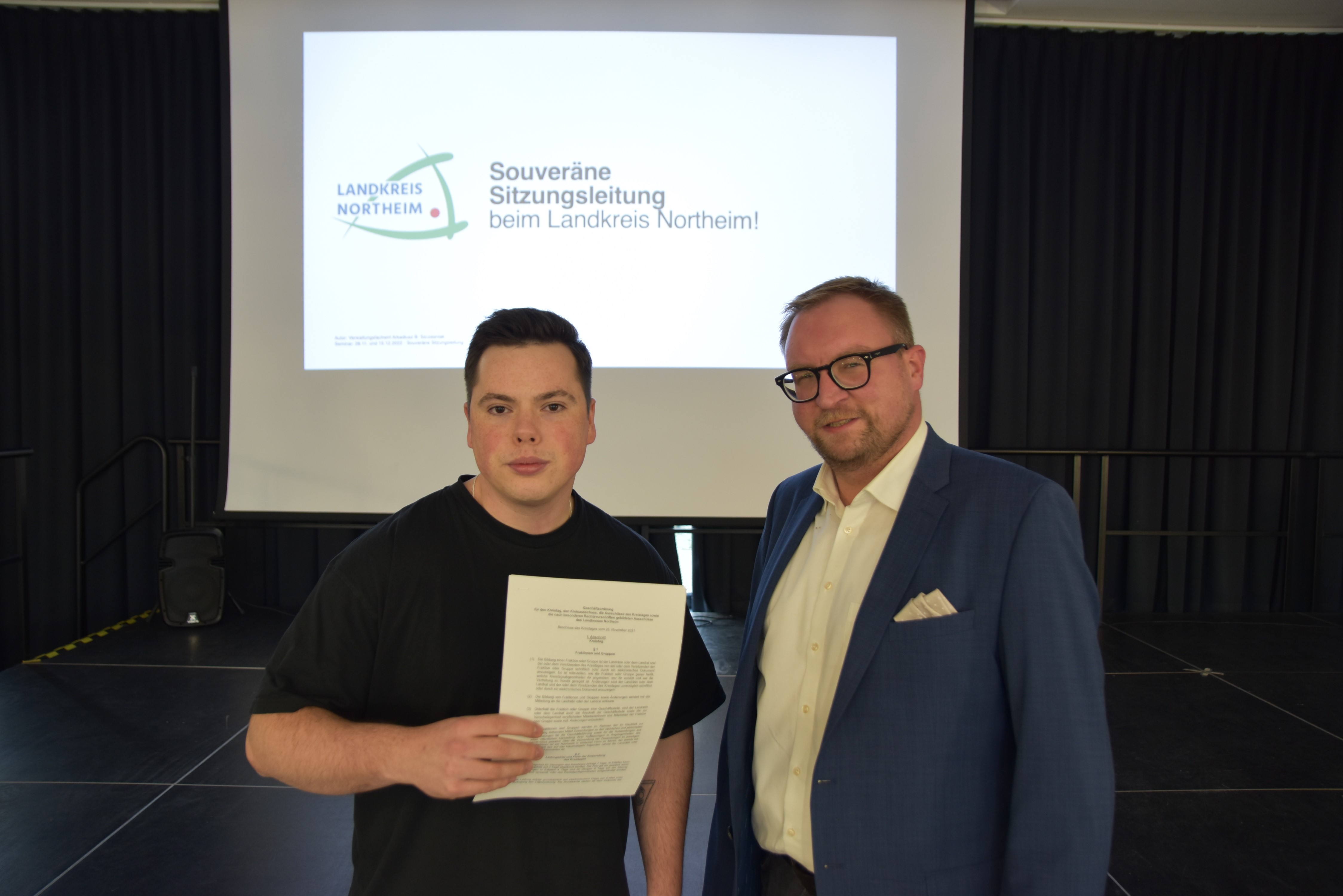 Seminar beim Landkreis Northeim