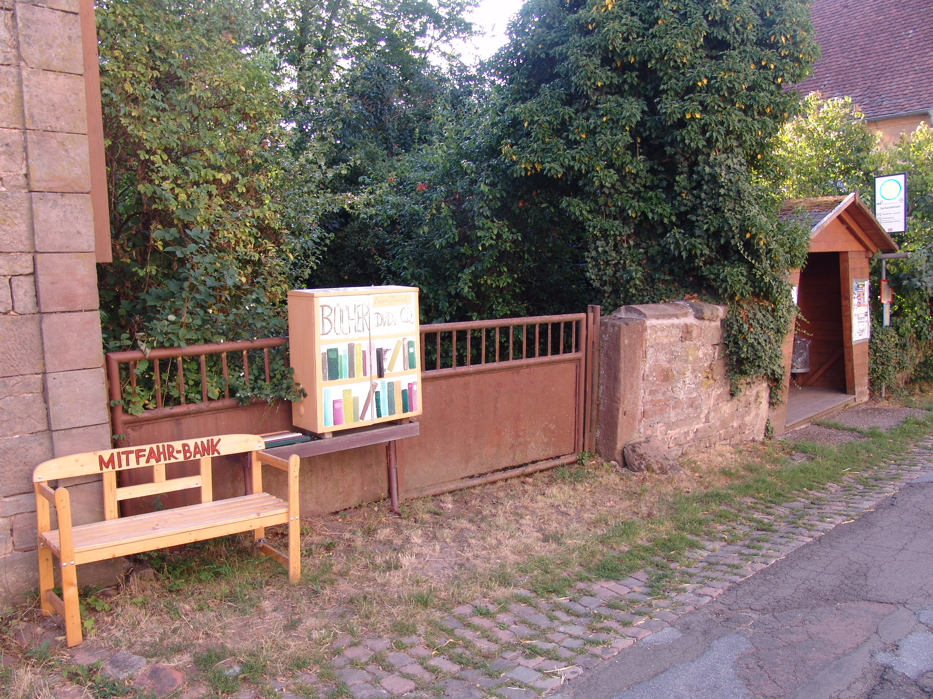 Die Mitfahrbank