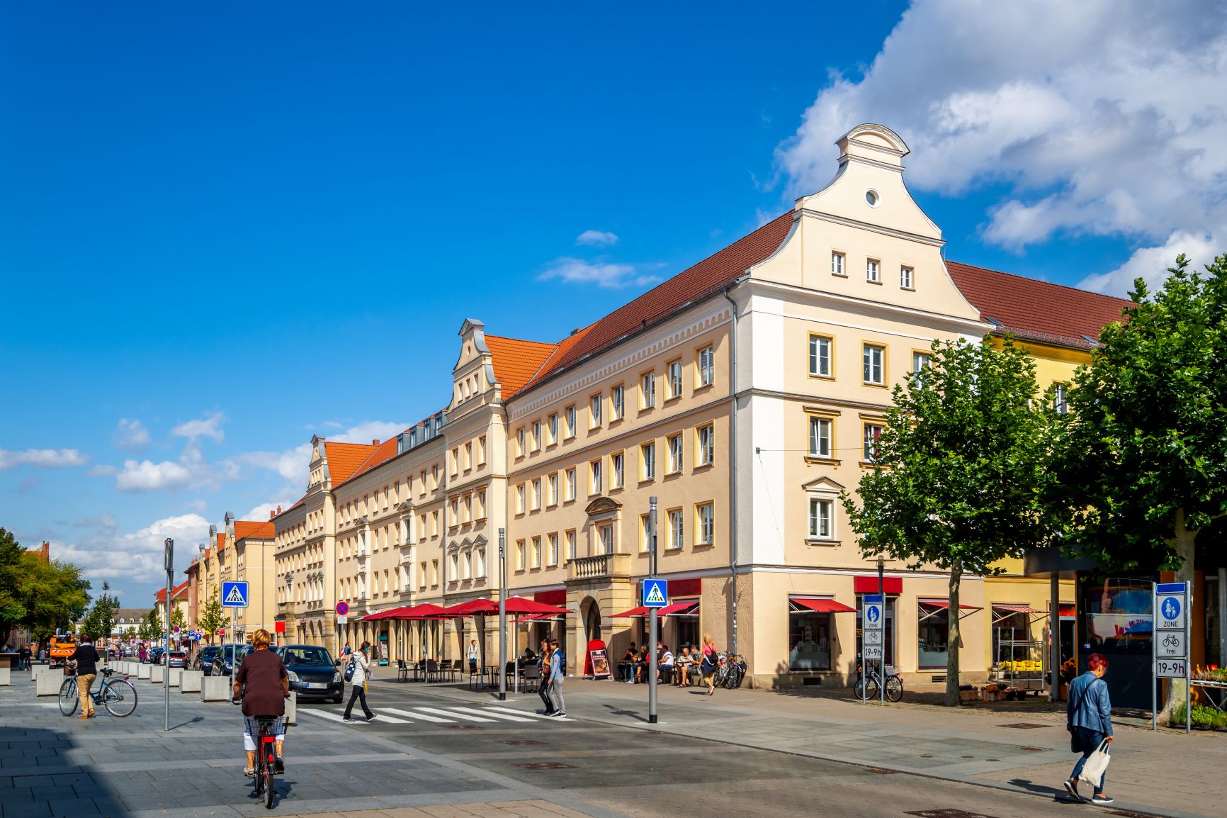 Neubrandenburg Staßenbild