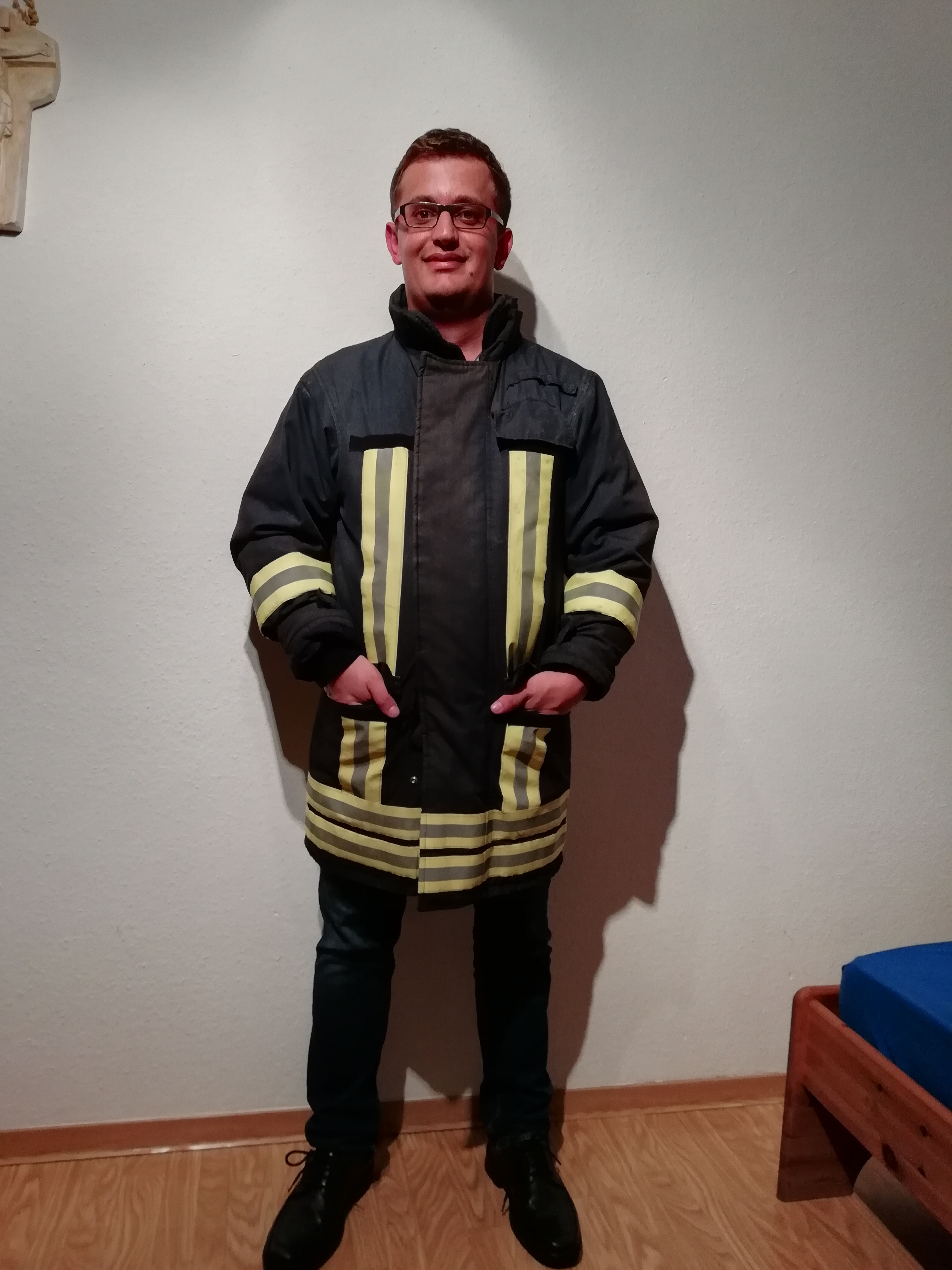 Der Autor spricht über Demenzlotsen bei der Feuerwehr