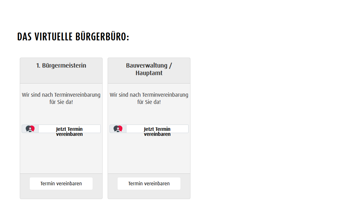 Virtuelles Bürgerbüro