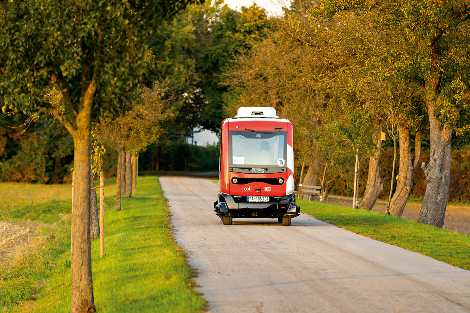 Mobilität der Zukunft: autonome Shuttle-Busse