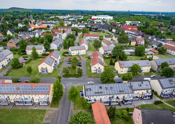 Solardächer in Bottrop