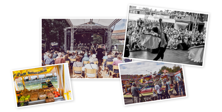 Collage Kulturveranstaltungen Buchholz in der Nordheide