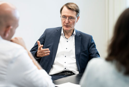 Bundesgesundheitsminister Karl Lauterbach