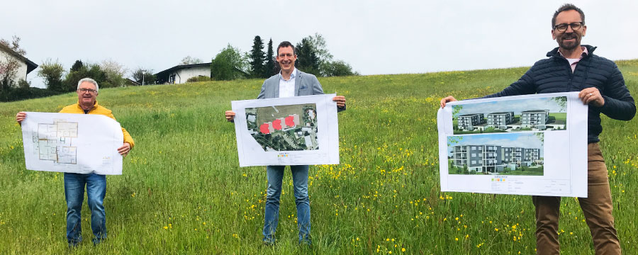 Das Wohnprojekt Kapellenberg wird präsentiert.