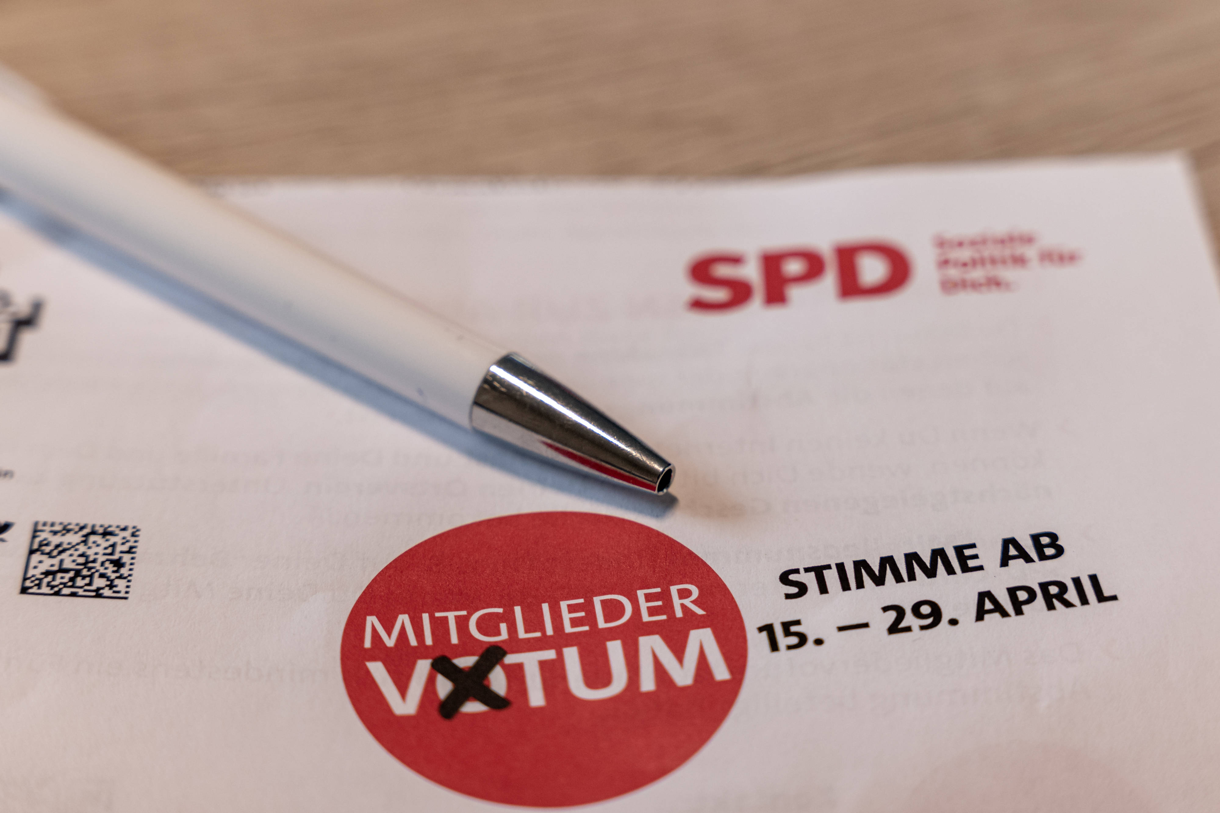 Ein Mitgliederentscheid bei der SPD muss den Koaltionsvertrag noch absegnen - abgestimmt wird bis zum 29. April