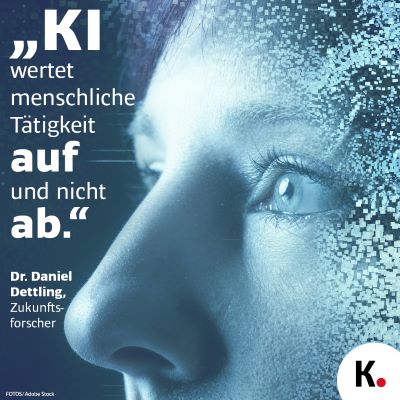 InstaPost Zukunftsforscher Dettling zu KI