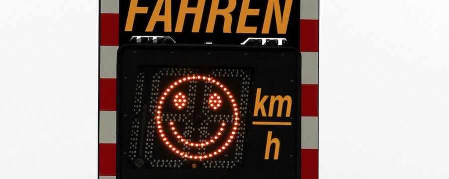 Verkehrsschilder werden häufig ignoriert - dieses hier aber nachweislich nicht!