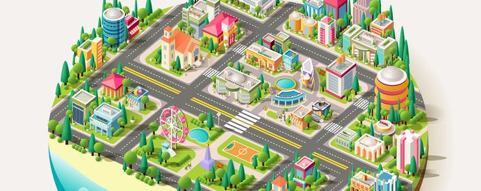 Studien zeigen wie Stadtplanung aussehen muss, damit sich Menschen wohler fühlen - in der Stadt und auf dem Land