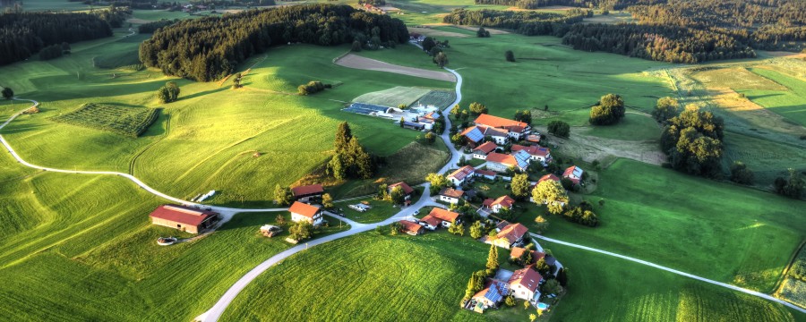Schöne Landschaft: Viele träumen vom Landleben.