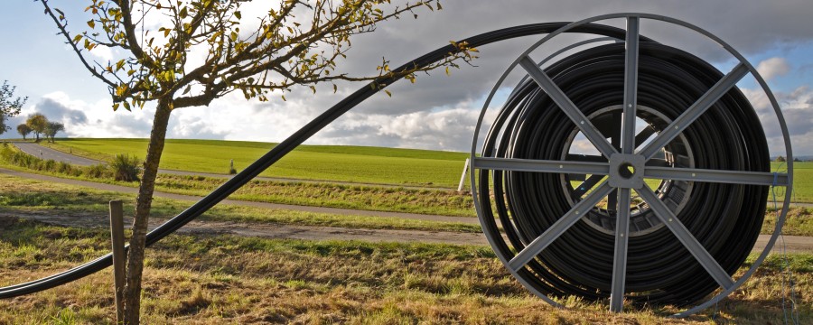 Glasfasernetzausbau auf dem Land