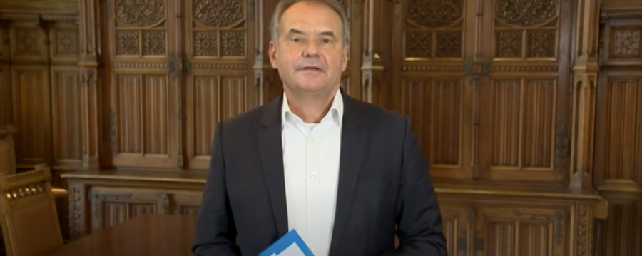 Das Auftaktvideo für "Braunschweig hält zusammen" kommt von Oberbürgermeister Ulrich Markurth.