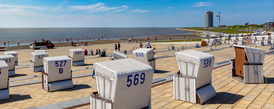 Büsum Strand bei Zweitwohnbesitzern beliebt