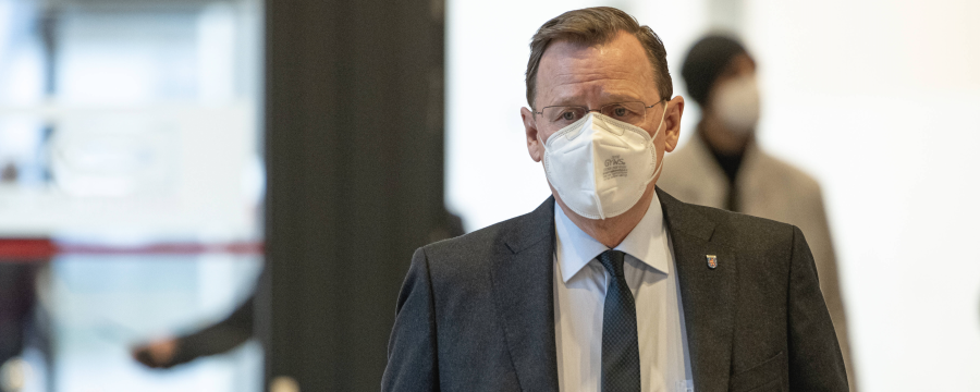 Thüringens Ministerpräsident Ramelow hat ein Langrist-Papier bis Ostern zur Lockdown-Verlängerung vorgelegt