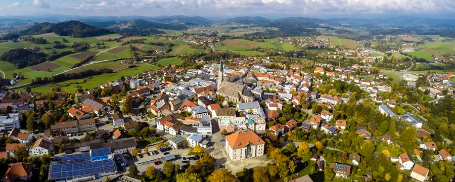 Waldkirchen im Bayerischen Wald Luftbild