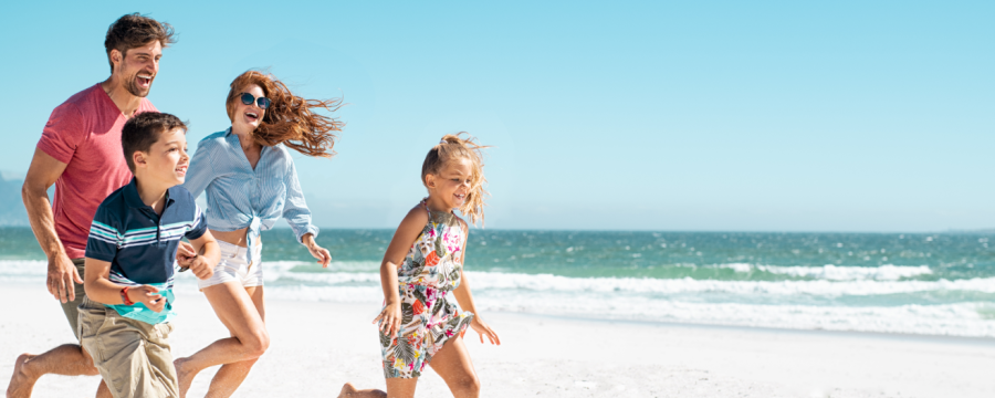 Zweitwohnsitz -Dürfen Kinder mit? Strandbild