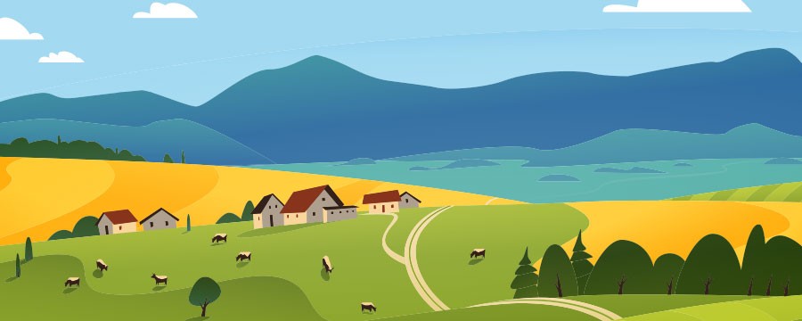 Dorfidylle- Dorf neues Leben einhauchen