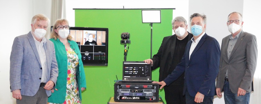 Mobiles Videostudio für Schulen wird vorgestellt
