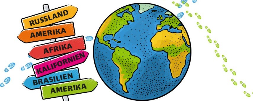 Mit Hilfe von Ortsnamen lässt sich eine Weltreise durch Deutschland organisieren - wir zeigen Ihnen die kuriosen Orte