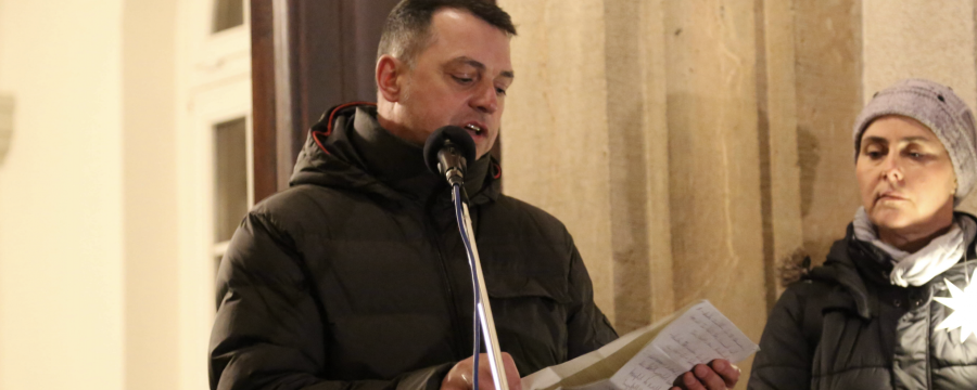 Bautzens Vize-Landrat Witschas verliest Rede gegen die Umsetzung der Impfpflicht