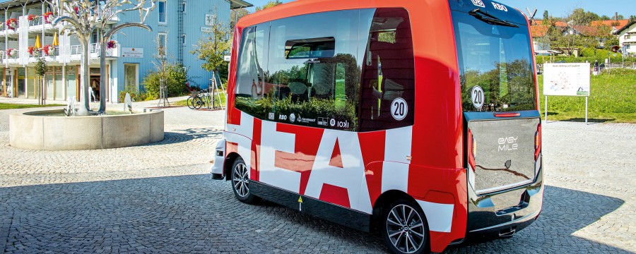 Klimaschonende Mobilität durch autonom fahrende E-Shuttles