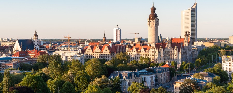 Leipzig Stadtansicht