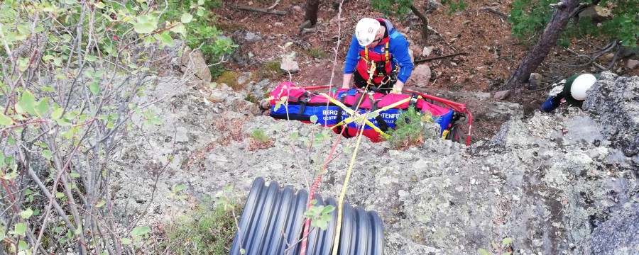 Bergwacht im Einsatz