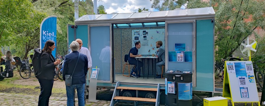 Tiny Rathaus Kiel während einer Veranstaltung