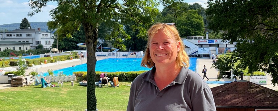 Vorsitzende des Betreibervereins Sommerbad Minden