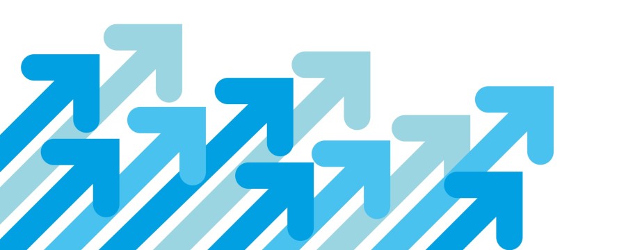 Pfeile als Symbol für Bedeutungsgewinn