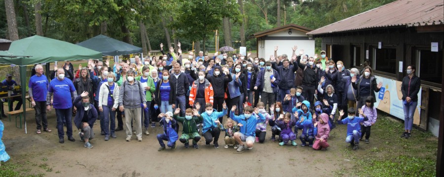 Gruppenfoto Freiwilligentag