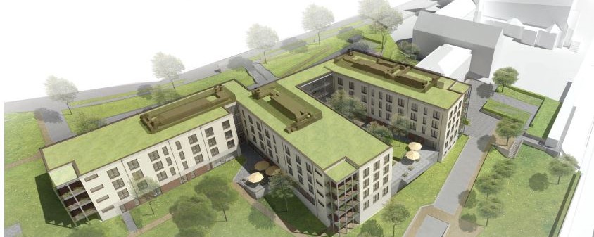 Bauplan Begegnungszentrum Cham