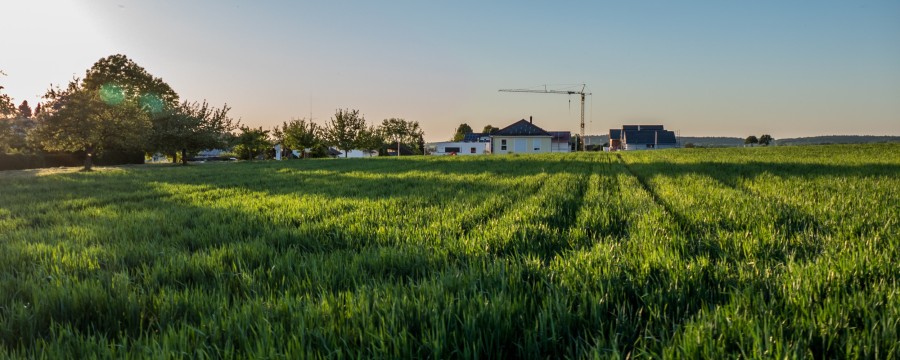 Neubau auf dem Land