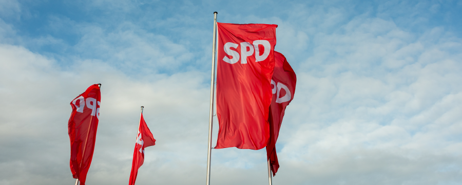 SPD Fahnen