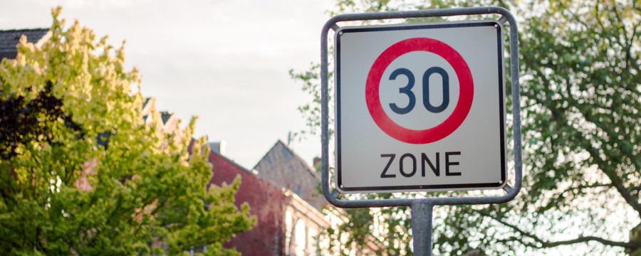 Tempo 30 Schild