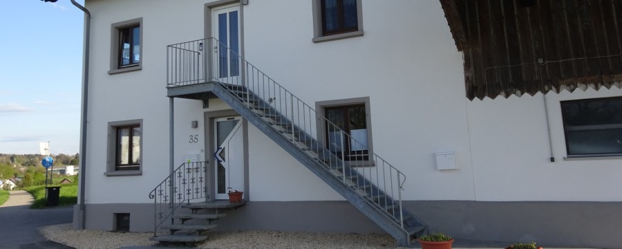 Umgebautes Haus